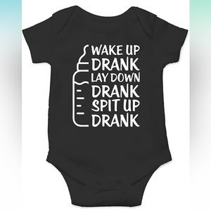 NEW Wake Up Onesie; 3-6m